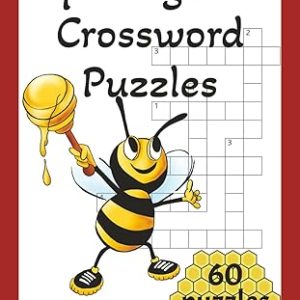 Spelling Bee Crossword Puzzles bee studying relaxing holidays vacations